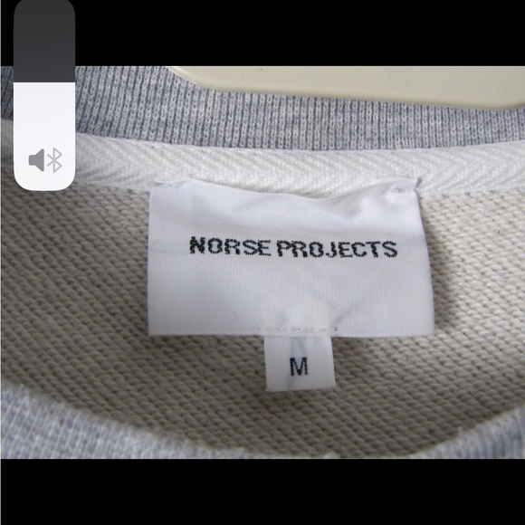 COPY - Norse Projects grey crewneck sweater - Picture 3 of 4